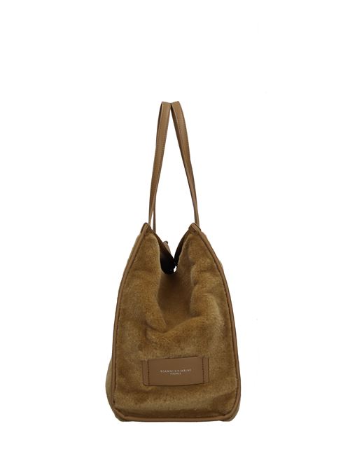 Borsa Marcella in ecopelliccia e pelle GIANNI CHIARINI | 10670 TEDDYORZO